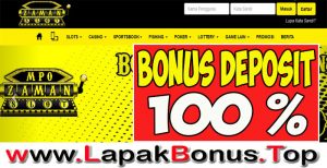 ZAMANSLOT – WELCOME BONUS DEPOSIT 100% SLOT GAMES MEMBER BARU