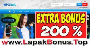 MPO365 – EXTRA BONUS DEPOSIT 200% SPORTSBOOK MEMBER BARU