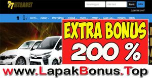 77MEGABET – EXTRA BONUS DEPOSIT 200% SLOT GAMES MEMBER BARU