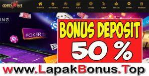 GRAND77BET – WELCOME BONUS DEPOSIT 50% SPORTSBOOK MEMBER BARU