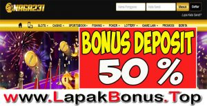 NAGA231 – WELCOME BONUS DEPOSIT 50% SLOT GAMES MEMBER BARU