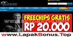 SABAPOKER – FREECHIPS GRATIS RP 20.000 TANPA DEPOSIT