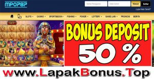 MPO787 – BONUS DEPOSIT HARIAN 50% LIVE CASINO