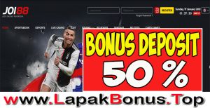 JOI88 – WELCOME BONUS DEPOSIT 100% SLOT GAMES MEMBER BARU