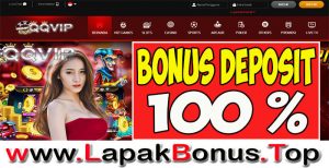 QQVIP303 – WELCOME BONUS DEPOSIT 100% SLOT GAMES MEMBER BARU