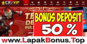 CR7VIP – WELSOME BONUS DEPOSIT 100% SPORTSBOOK MEMBER BARU