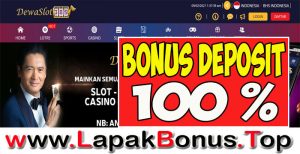 DEWASLOT389 – WELCOME BONUS DEPOSIT 100% SLOT GAMES MEMBER BARU