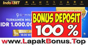 INDOXBET – WELCOME BONUS DEPOSIT 100% LIVE CASINO MEMBER BARU