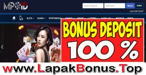 MPOID – WELCOME BONUS DEPOSIT 100% SLOT GAMES MEMBER BARU