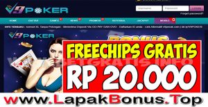 V9POKER – FREECHIPS GRATIS RP 20.000 TANPA DEPOSIT