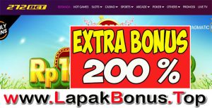 272BET – EXTRA BONUS DEPOSIT 200% SLOT GAMES MEMBER BARU