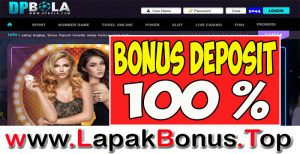 DPBOLA – WELCOME BONUS DEPOSIT 100% SLOT GAMES MEMBER BARU