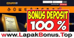 QQSUPER99 – WELCOME BONUS DEPOSIT 100% SLOT GAMES MEMBER BARU