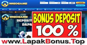 WIGOGAME – WELCOME BONUS DEPOSIT 100% SLOT GAMES MEMBER BARU