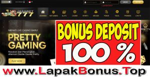 JASABET777 – WELCOME BONUS DEPOSIT 100% SLOT GAMES MEMBER BARU