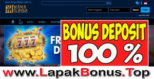 MAMASLOT88 – WELCOME BONUS DEPOSIT 100% SLOT GAMES MEMBER BARU