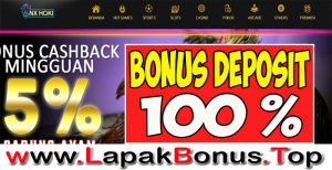 NXHOKI – WELCOME BONUS DEPOSIT 100% SLOT GAMES MEMBER BARU