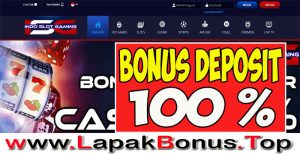 INDOSLOTGAMING – WELCOME BONUS DEPOSIT 100% SLOT GAMES MEMBER BARU