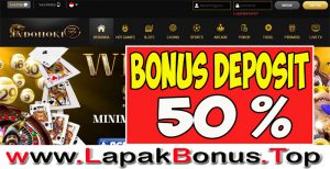 INDOHOKI77 – WELCOME BONUS DEPOSIT 50% SLOT GAMES MEMBER BARU