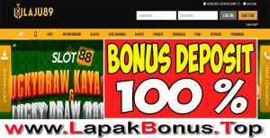 LAJU89 – WELCOME BONUS DEPOSIT 100% SLOT GAMES MEMBER BARU