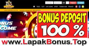 BIMAPLAY – WELCOME BONUS DEPOSIT 100% SLOT GAMES MEMEBER BARU