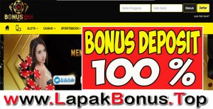 BONUS288 – WELCOME BONUS DEPOSIT 100% SLOT GAMES MEMBER BARU