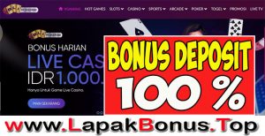 BLIPOKER88 -WELCOME BONUS DEPOSIT 100% SLOT GAMES MEMBER BARU