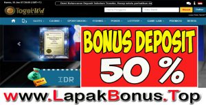 TOGELWD – WELCOME BONUS DEPOSIT 50% SLOT GAMES MEMEBER BARU