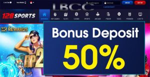 128SPORTS – WELCOME BONUS DEPOSIT 50% SLOT GAMES MEMBER BARU