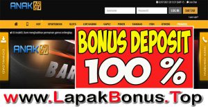 ANAK69 – WELCOME BONUS DEPOSIT 100% LIVE CASINO MEMBER BARU