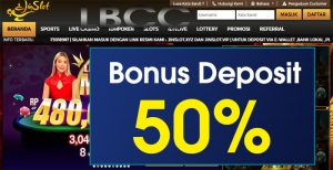 JINSLOT – WELCOME BONUS DEPOSIT 50% SLOT GAMES MEMBER BARU