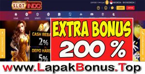 SLOTINDO – EXTRA BONUS DEPOSIT 200% SLOT GAMES MEMBER BARU