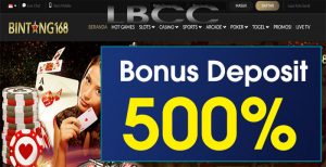 BINTANG168 – BONUS DEPOSIT 500% SLOT GAMES MEMBER BARU