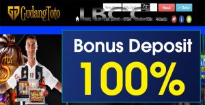 GUDANGTOTO- WELCOME BONUS DEPOSIT 100% SLOT GAMES MEMBER BARU