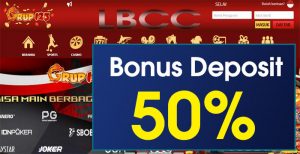 GROUP123 – BONUS SELAMAT DATANG 50% SLOT GAMES MEMBER BARU