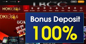 HOKIKAFE – BONUS DEPOSIT PERTAMA 100% SLOT GAMES MEMBER BARU