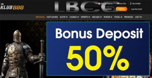 KLUB888 – WELCOME BONUS NEW MEMBER 100% SLOT GAMES