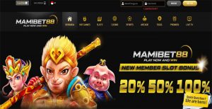 MAMIBET88 – SITUS JUDI TERPERCAYA BONUS NEW MEMBER SLOT GAMES 100% CLAIM BONUS LANGSUNG DI DEPAN