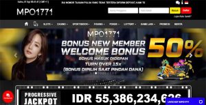 MPO1771 – SITUS JUDI SLOT GAMES TERPERCAYA BONUS NEW MEMBER 50% CLAIM LANGSUNG DI DEPAN