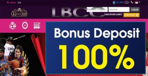 QQGO368 – WELCOME BONUS DEPOSIT 100% SLOT GAMES MEMBER BARU