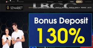 SENARBET – WELCOME BONUS DEPSOIT 130% SLOT GAMES MEMBER BARU