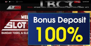 SLOT2000 – BONUS DEPOSIT 100% SLOT GAMES MEMBER BARU