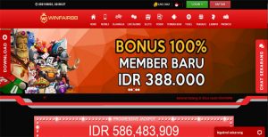 WINFAIR88 – WELCOME BONUS SLOT GAMES 100% KLAIM LANGSUNG DI DEPAN (REKOMENDASI!)