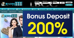 AGEN111 – EXTRA BONUS DEPOSIT 200% SLOT GAMES MEMBER BARU