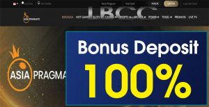 ASIAPRAGMATIC – BONUS DEPOSIT 100% SLOT GAMES MEMBER BARU