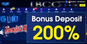 G11BET – EXTRA BONUS DEPOSIT 200% SLOT GAMES MEMBER BARU