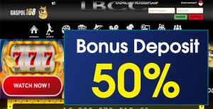 GASPOL168 – WELCOME BONUS DEPOSIT 50% SLOT GAMES MEMBER BARU