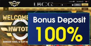 HWTOTO – WELCOME BONUS DEPOSIT 100% SLOT GAMES MEMBER BARU