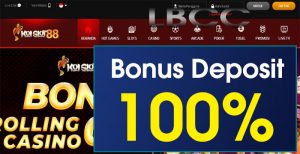 KOISLOT88 – WELCOME BONUS DEPOSIT 100% SLOT GAMES MEMBER BARU