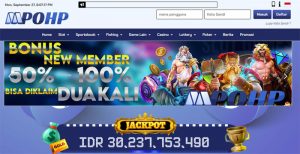 MPOHP – BONUS SLOT GAMES NEW MEMBER 100% CLAIM LANGSUNG DIDEPAN